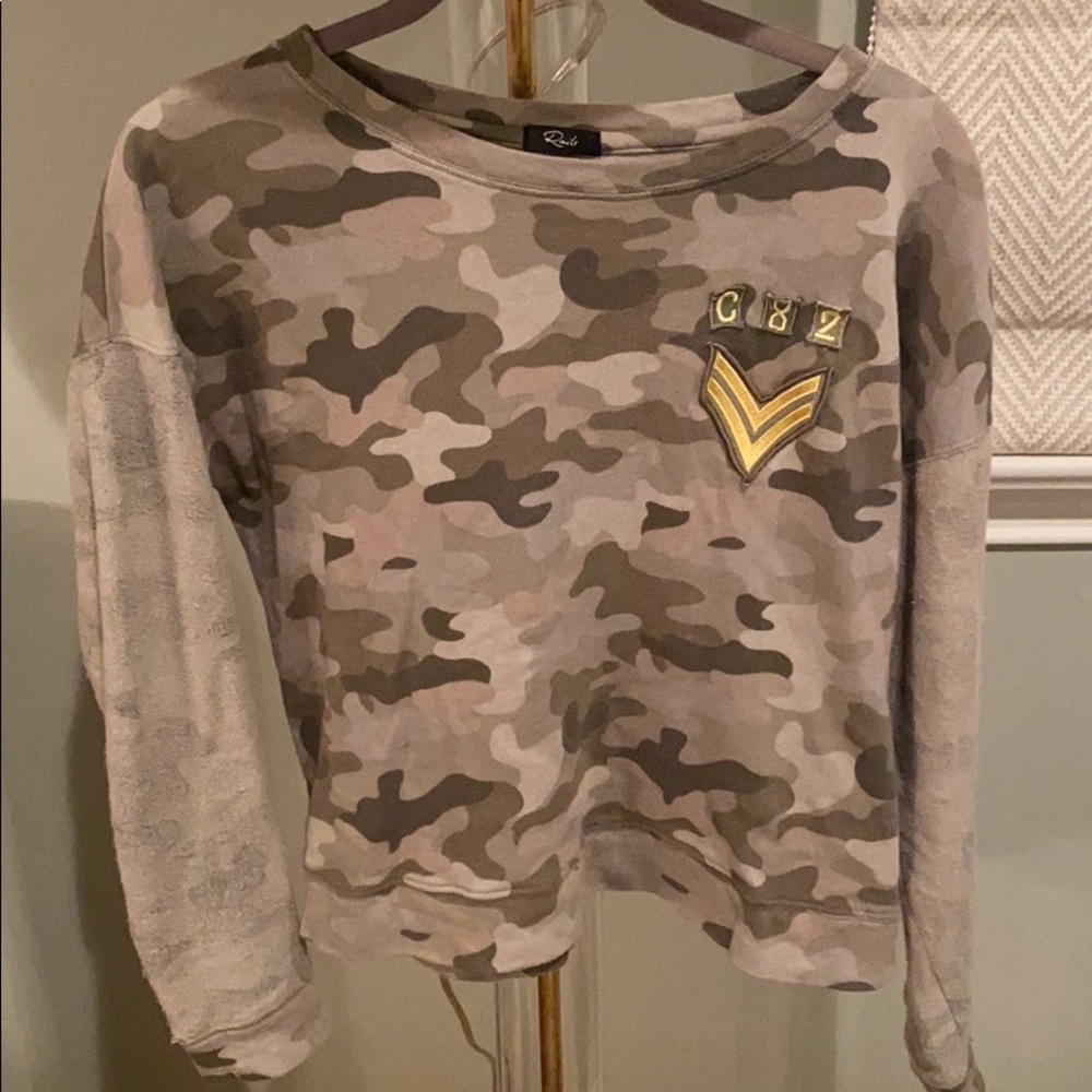 Rails camo sweatshirt